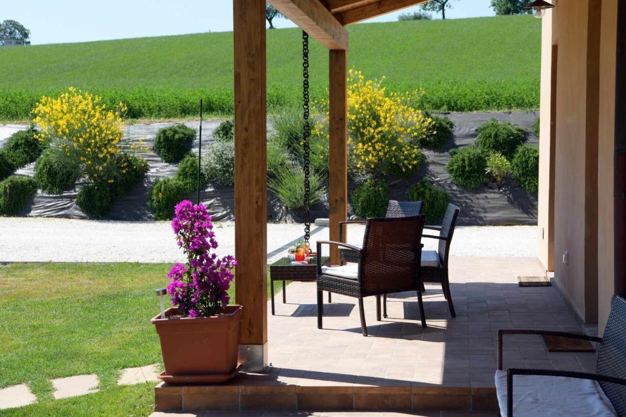 Casa Montefiore 13 Girasoli Lt Nella Tranquilla Campagna Marchigiana Ancona Ngoại thất bức ảnh